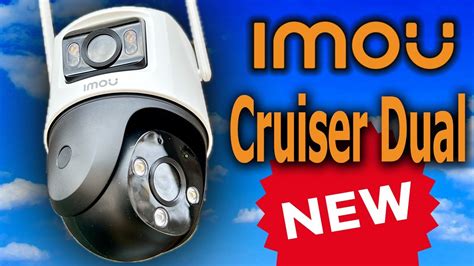 IMOU Cruiser Dual 10mp тревога по людям и авто с ДВУХ КАМЕР СЛЕЖЕНИЕ