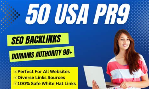 50 Usa Pr9 Edu High Authority Dofollow Seo Backlinks For Google Top