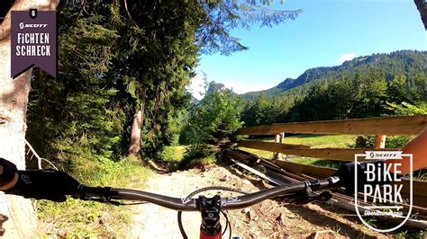 Fichtenschreck Scott Bike Park Oberammergau Youtube