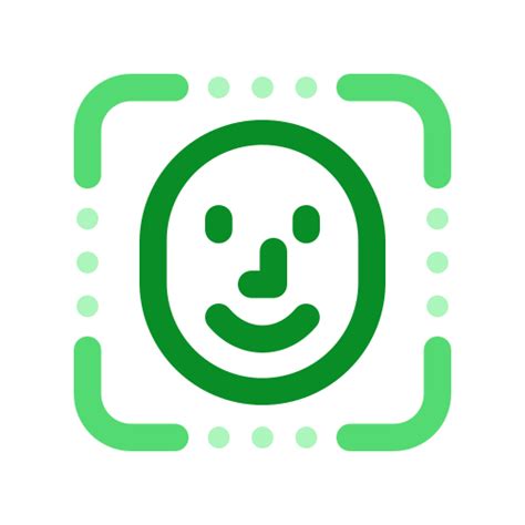 Face Recognition Generic Color Outline Icon