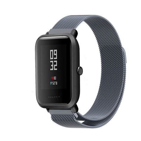 Correa Milanese Xiaomi Amazfit Bip Gris Espacial Correasmartwatch Es