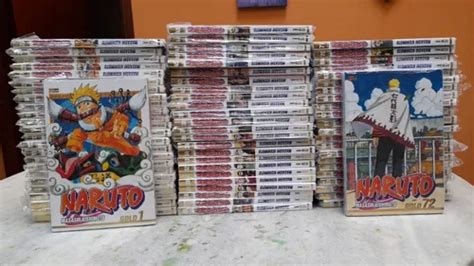 Naruto Gold Coleçao Completa 1 Ao 72 Mangas tenho Avulsos