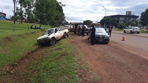 Choque múltiple sin heridos en ruta 14