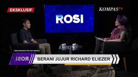 Tiga Kali Ganti Pengacara Ini Alasan Eliezer Rosi Video Dailymotion