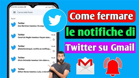 Come Interrompere Le Notifiche Di Twitter Su Gmail 2022 Disattiva