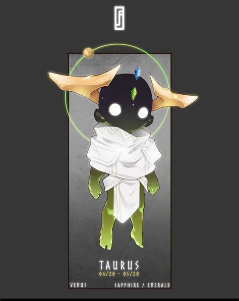 The Character Taurus Is Wearing A White Shirt