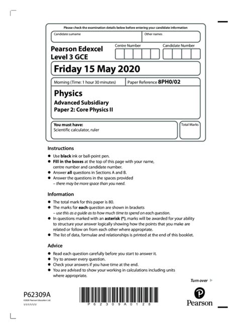 Physics Igcse 2023 Past Paper Image To U