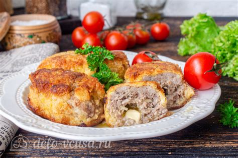 Котлеты по-донбасски, пошаговый рецепт с фото