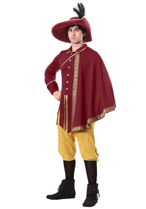 Mens Noble Man Costume Mens Renaissance Costume Mens Costumes