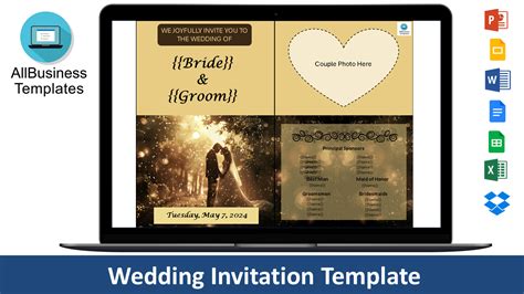 Wedding Invites | Templates at allbusinesstemplates.com