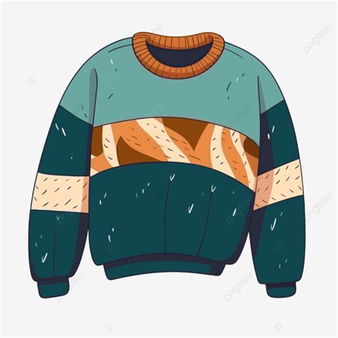 Sweater Clipart An Illustration Of A Sweater Cartoon Vector Sweater