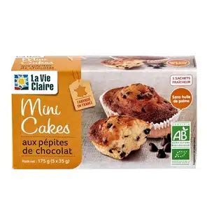 Mini Cakes Aux P Pites De Chocolat Bio La Vie Claire