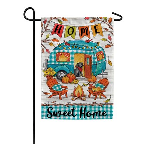 Fall Camper Garden Flag – Just For Fun Flags