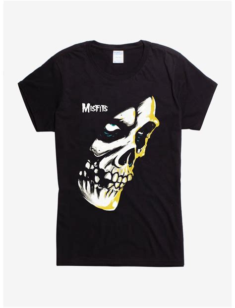 Misfits Big Skull Girls T Shirt Hot Topic