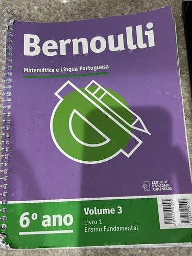 6 Livros Bernoulli 6 Ano Ensino Fundamental MercadoLivre