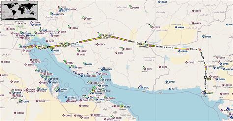 Aussie Group Flights Team CJ4 World Tour Kuwait To Karachi