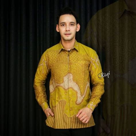 Kemeja Men S Batik Shirt Long Sleeve Formal Shirt Men S Batik Men S