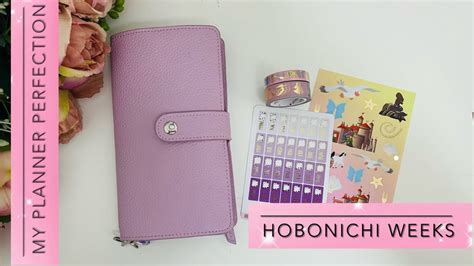 Plan With Me Hobonichi Weeks My Planner Perfection YouTube