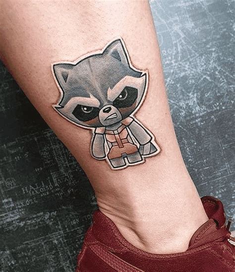 Rocket Raccoon Tattoo Design Images Rocket Raccoon Ink Design Ideas