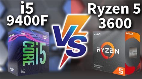 Intel I5 9400f Vs Ryzen 3600 Teste Em Jogos Full Hd Rtx 2070 Super Youtube