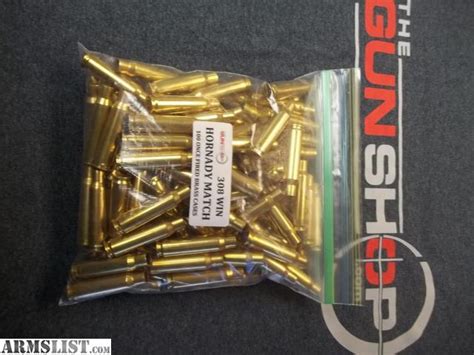 Armslist For Sale Hornady Match 308 Brass Once Fired