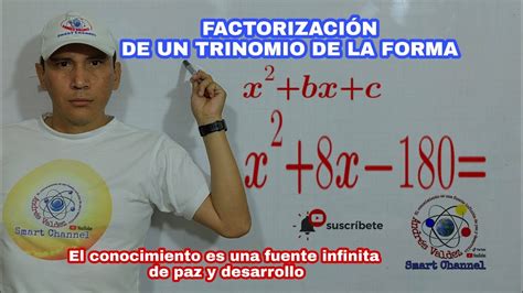 Factorizaci N Trinomio De La Forma X Bx C Lgebra De Baldor Ejercicio