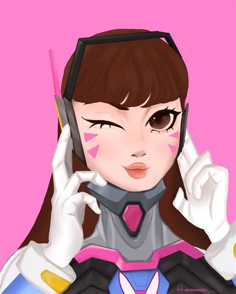 I Made Dva Fanart Roverwatch