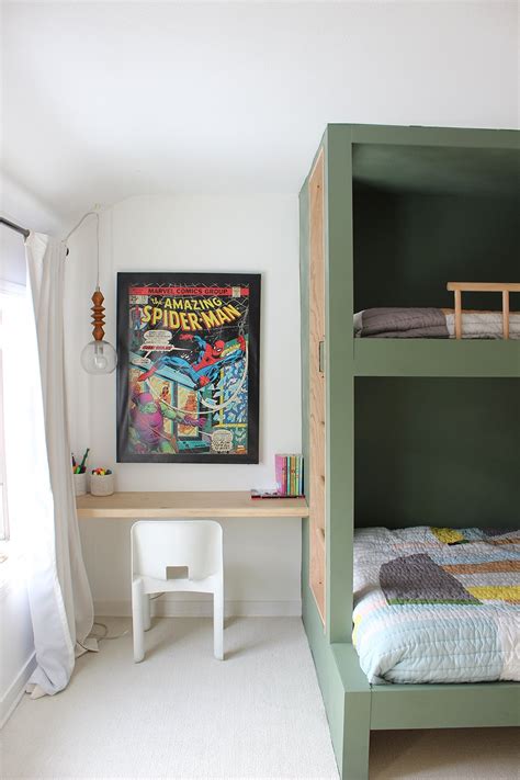 DIY Built-in Bunk Beds — Lauren Koster Creative