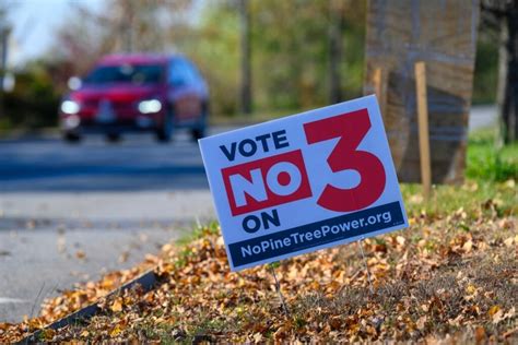 Maine Voters Reject Consumer Owned Utility Sticking With Central Maine