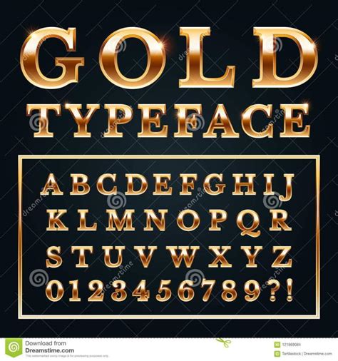 Alphabet In Gold Letters – Caipm