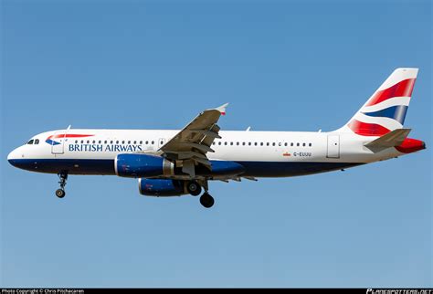 G EUUU British Airways Airbus A320 232 Photo By Chris Pitchacaren ID