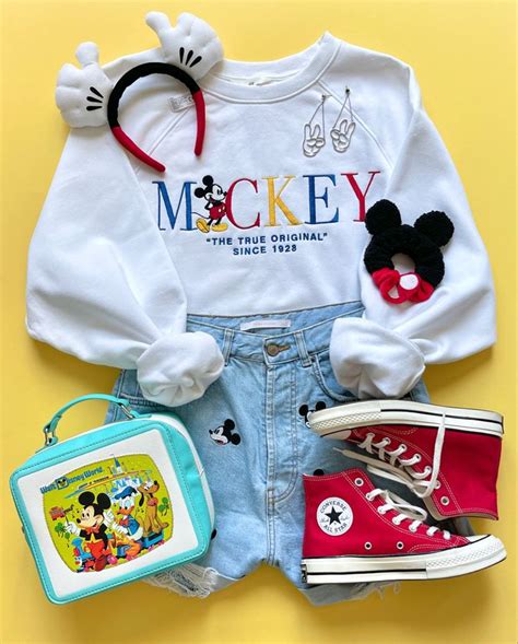 Cute Mickey Mouse Outfit for Disney Lovers