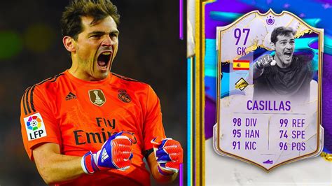 97 Cover Star Icon Casillas Player Review 🔥 Fifa 23 Ultimate Team Youtube