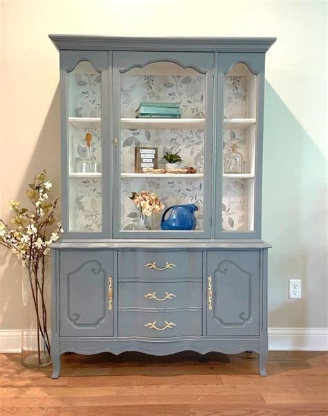 Pin By The Turquoised Texan On China Cabinets Refurbished Furniture