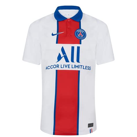 Nike Paris Saint Germain Away Shirt Mens Hvid Gammel