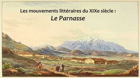 Le Parnasse Mouvements littéraires du XIXe siècle YouTube