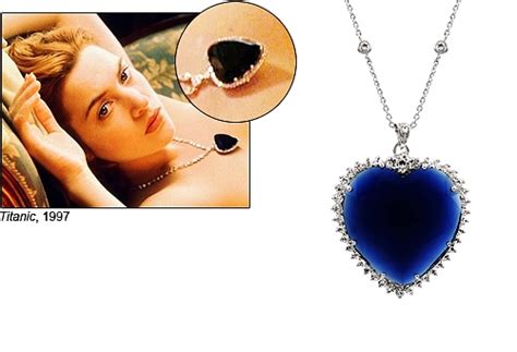 Kate Winslet's Celebrity Inspired Titanic Heart of the Ocean Necklace ...