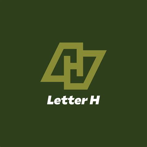 Letter H Logo 9538267 Vector Art at Vecteezy