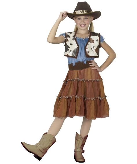 Cowgirl Kids Halloween Costume - Girls Costume