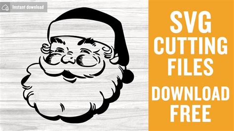 Free Santa SVG For Cricut Maker CraftStudio