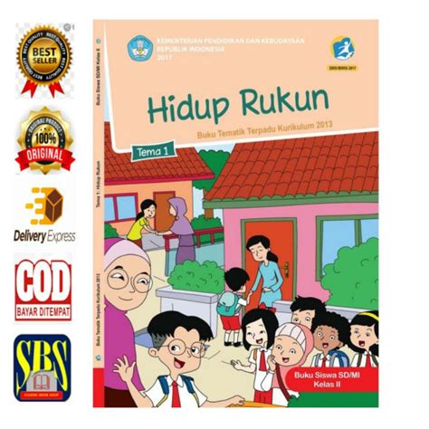 Jual Buku Tematik Kelas 2 Tema 1 2 3 4 5 6 7 8 Pai Kurikulum 2013