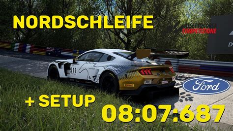 New Car ACC Hotlap Ford Mustang GT3 Nordschleife 8 07 687 W Free