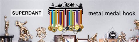 Superdant Iron Fencing Medal Hanger Sports Medals Display Frame For