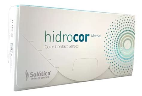 Lentes De Contato Solótica Hidrocor Mensal Sem Contorno Parcelamento