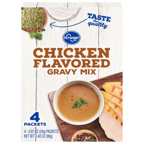 Kroger® Chicken Flavored Gravy Mix 4 Ct 0 87 Oz Pick ‘n Save