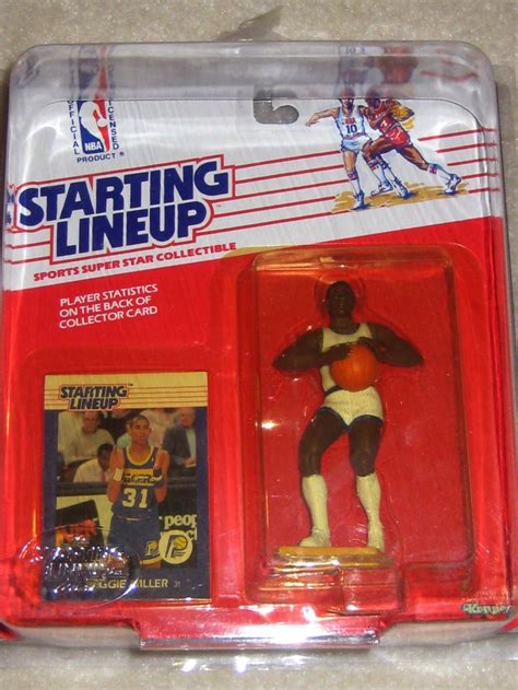 Collectors Network Trading Center Reggie Miller 1988 Kenner Starting