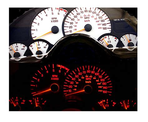 trans  gauge overlays white  silver overlays decals