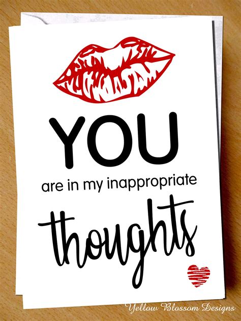 You Are In My Inappropriate Thoughts Yellowblossomdesignsltd