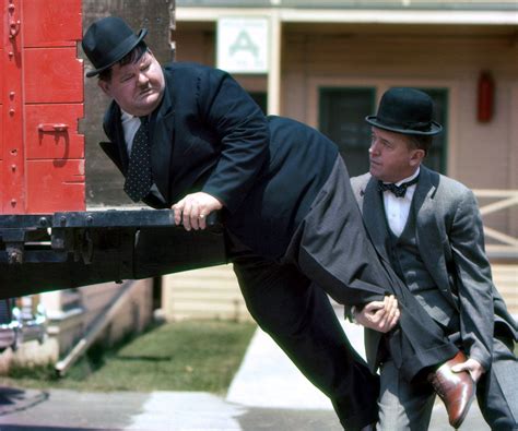 Laurel And Hardy 1938 Real Color Laurel And Hardy Stan Laurel