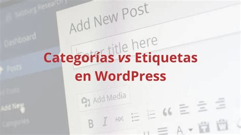 Diferencias entre categorías y etiquetas en WordPress Juan Armada Blanco